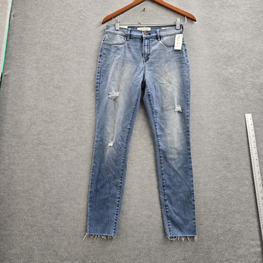 Pacsun‎ Women Jeans 27 Blue Denim Ankle High-Rise Jegging Slim 26" NWT